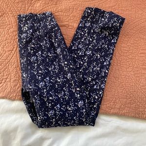 BuffBunny Navy Terrazzo Rose Pocket legging